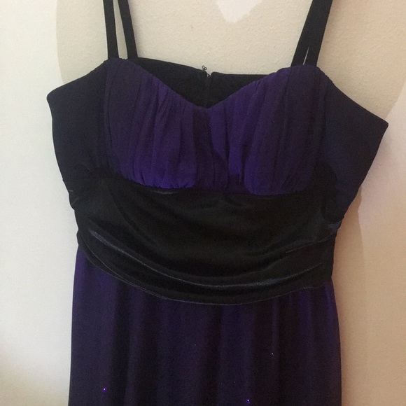 Purple fancy sparkle dress - Picture 1 of 7